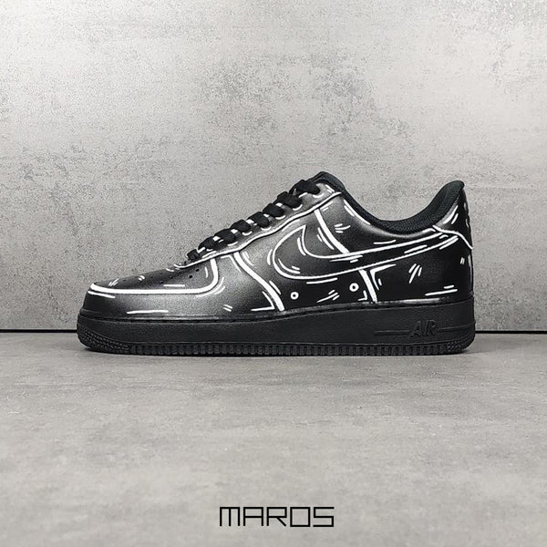 black air force cartoon